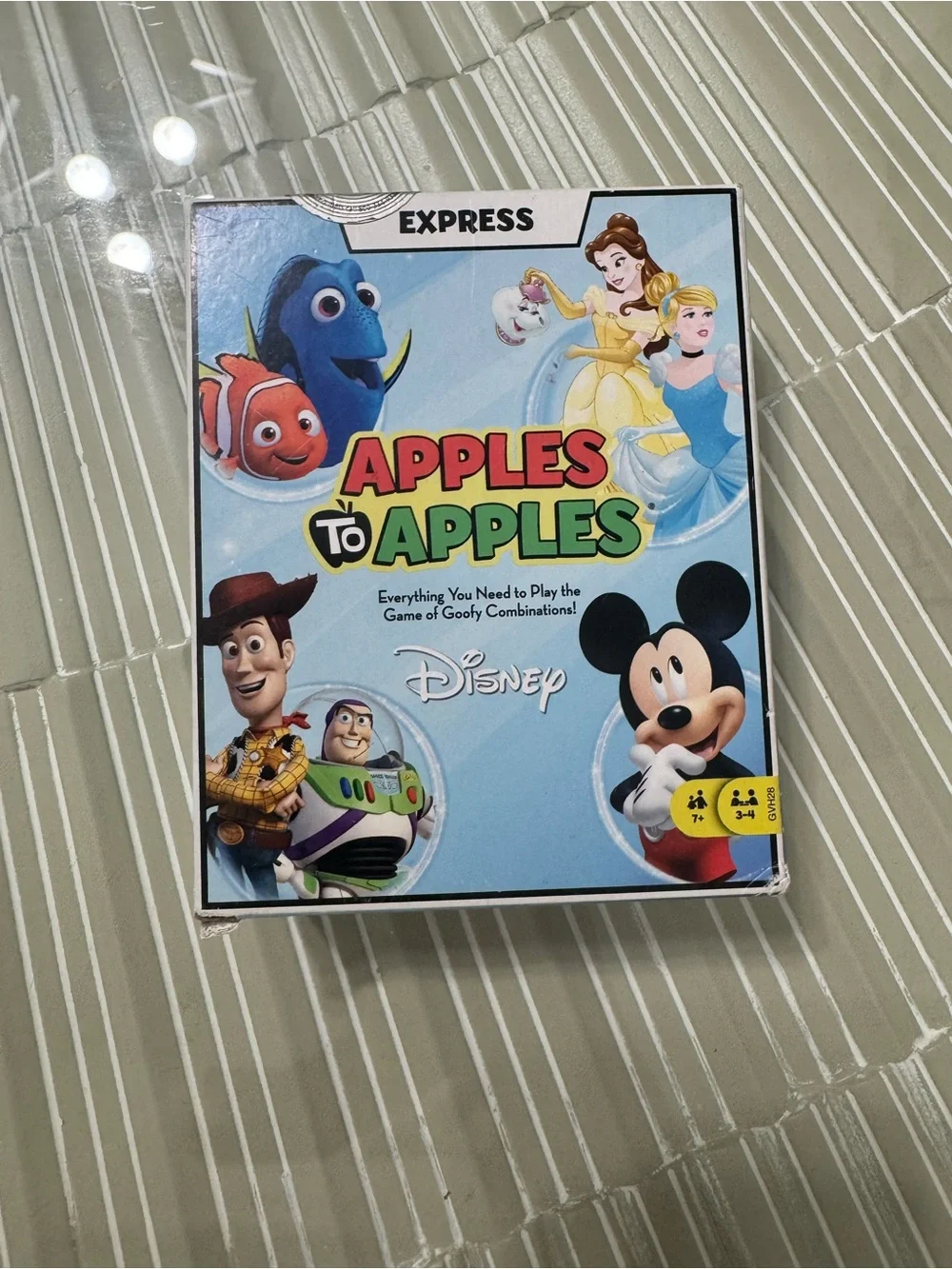 Disney Apples to Apples Express Game - Light Blue